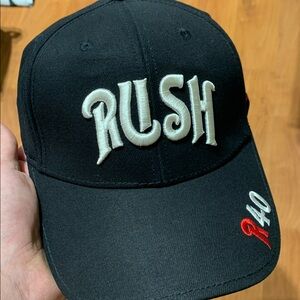 Rush R40 tour ballcap 40th Anniversary